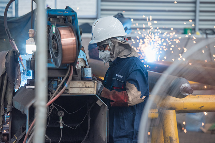 睢宁网架焊接车间